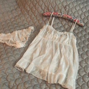 Victoria’s Secret Sheer white nighty